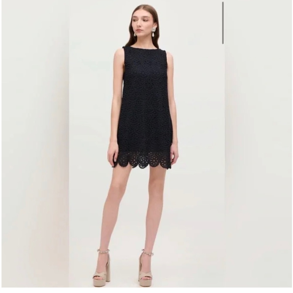 NWT Hill House Charlie Scallop Lace Dress